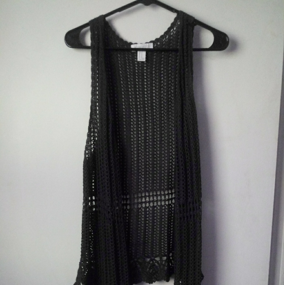 Crocheted vest